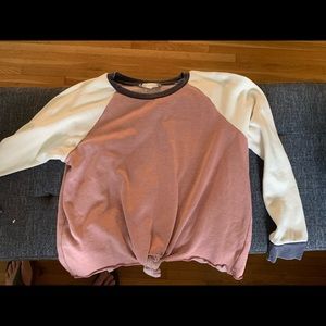Crop sweatshirt